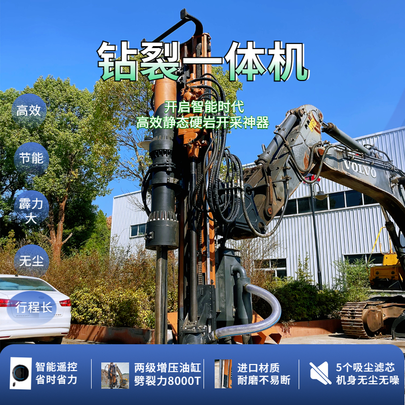 巖石鉆裂機、鉆劈機未來發展走向如何？