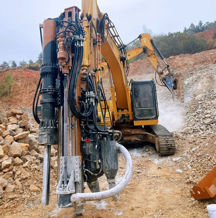 挖掘機(jī)液壓鉆裂一體機(jī) 挖掘機(jī)液壓鉆裂一體機(jī)